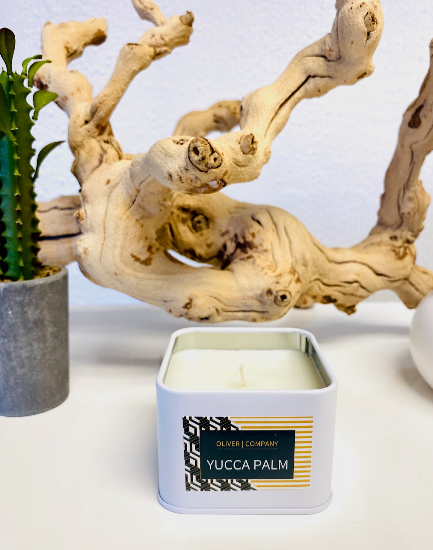 Yucca Palm Travel Companion Candle